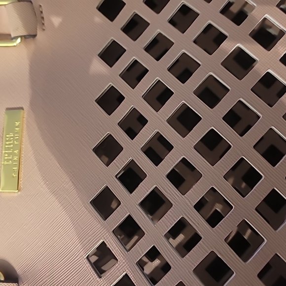 Trina Turk Pink/ Desert Rose Handbag Purse Pre-owned Very Clean - Picture 6 of 6